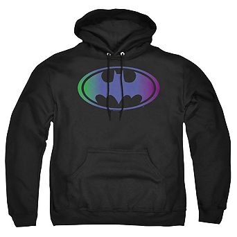 Batman Gradient Bat Logo Adult Pull Over Hoodie