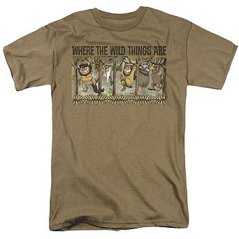 Where The Wild Things Are Hang Short Sleeve Adult T-shirt