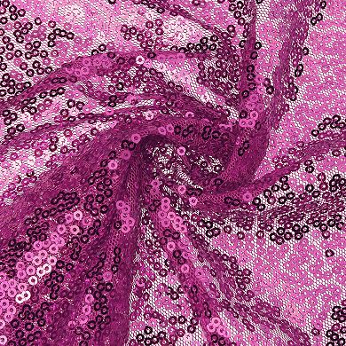 Wedding Decorative Sparkly Sequin Glitz Glitter Table Runner 1 Pack 12" X 71"