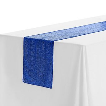 Wedding Decorative Sparkly Sequin Glitz Glitter Table Runner 1 Pack 12" X 71"