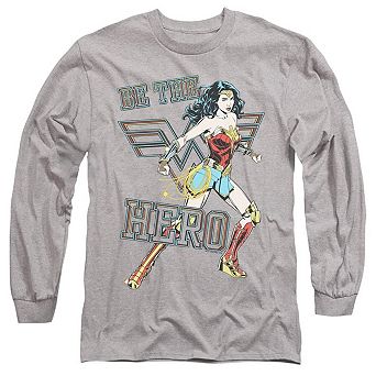 Wonder Woman 84 Be The Hero Long Sleeve Adult T-shirt