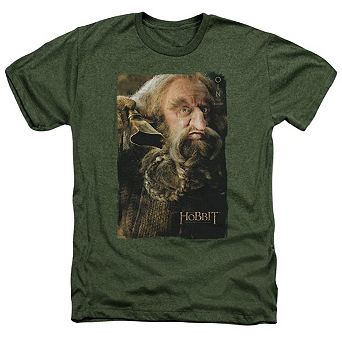 The Hobbit Oin Adult Heather T-shirt
