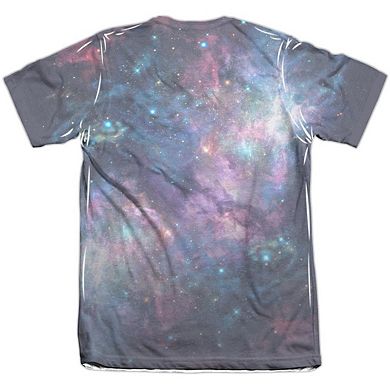 Superman Spaced Out Logo Sleeve T-shirt