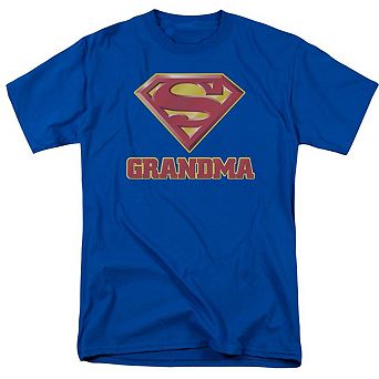 Superman Super Grandma Short Sleeve Adult T-shirt