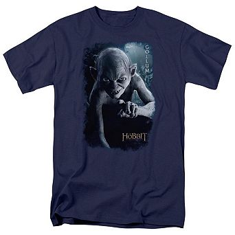 The Hobbit Gollum Poster Short Sleeve Adult T-shirt