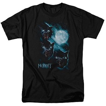 The Hobbit Three Warg Moon Short Sleeve Adult T-shirt