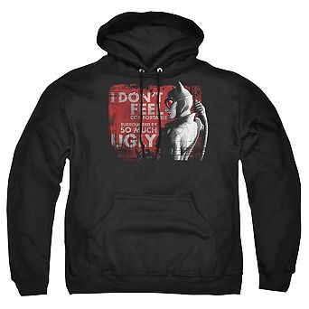 Batman Arkham City So Much Ugly Adult Pull Over Hoodie