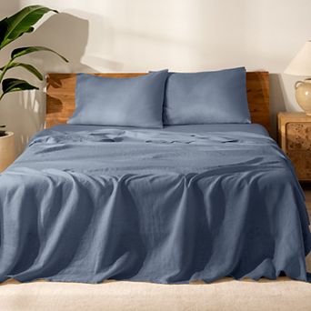 Bare Home Linen Sheet Set