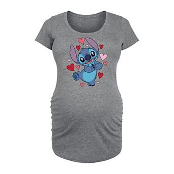Disney's Lilo & Stitch Maternity Heart Eyes Graphic Tee