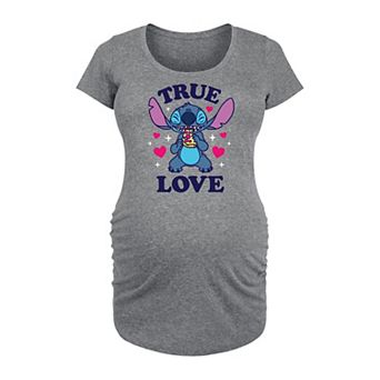 Disney's Lilo & Stitch Maternity True Love Pizza Graphic Tee