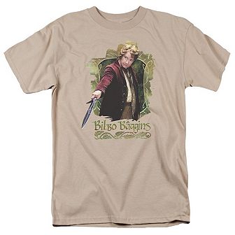The Hobbit Bilbo Baggins Short Sleeve Adult T-shirt