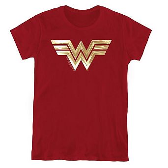 Wonder Woman 84 Golden Logo Short Sleeve Women´s T-Shirt