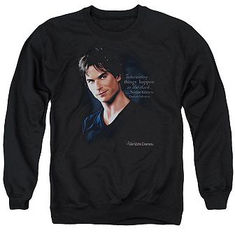 Vampire Diaries Sometimes Adult Crewneck Sweatshirt