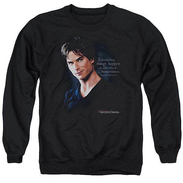 Vampire Diaries Sometimes Adult Crewneck Sweatshirt