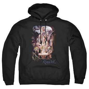 The Hobbit Rivendell Adult Pull Over Hoodie