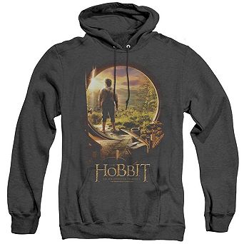 The Hobbit Hobbit In Door Adult Heather Hoodie