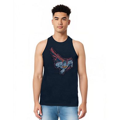 Superman Scribble & Soar Adult Tank Top