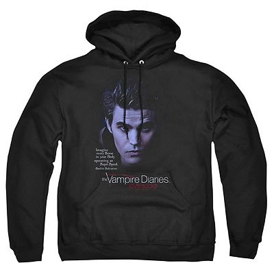 Vampire Diaries Sense Your Body Adult Pull Over Hoodie