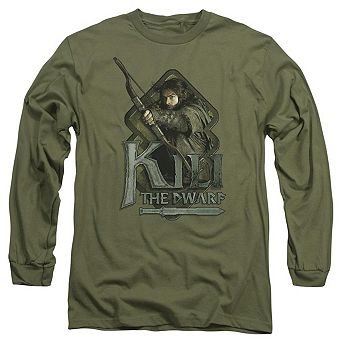 The Hobbit Kili Long Sleeve Adult T-shirt