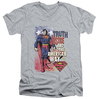Superman Truth Justice Short Sleeve T-shirt