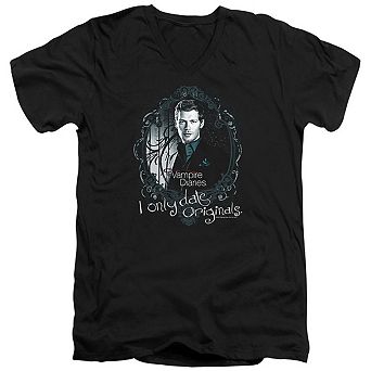 Vampire Diaries Originals Short Sleeve Adult V Neck T-shirt
