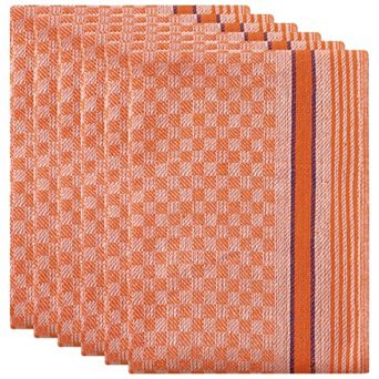 6 Pack Waffle Weave Kitchen Dish Cloths, Soft Absorbent Dish Towels, 15 x 25 in