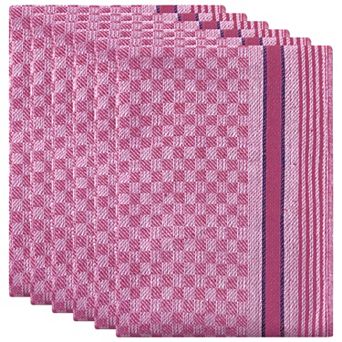 6 Pack Waffle Weave Kitchen Dish Cloths, Soft Absorbent Dish Towels, 15 x 25 in