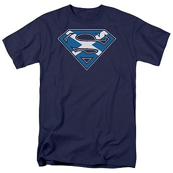 Superman Scottish Shield Short Sleeve Adult T-shirt