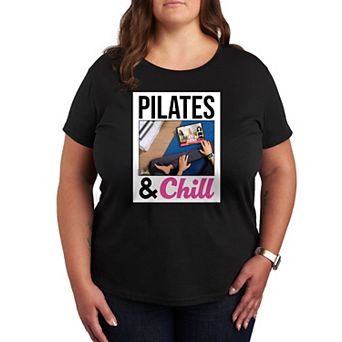 Plus Barbie® Pilates & Chill Graphic Tee