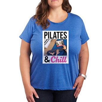 Plus Barbie® Pilates & Chill Graphic Tee