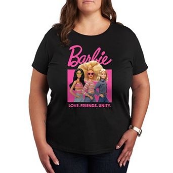 Plus Barbie® Love Friends Unity Graphic Tee