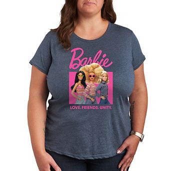 Plus Barbie® Love Friends Unity Graphic Tee