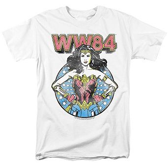 Wonder Woman 84 Star Circle Short Sleeve Adult T-shirt