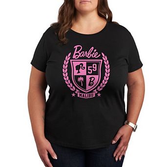 Plus Barbie® Varsity Malibu Seal Graphic Tee
