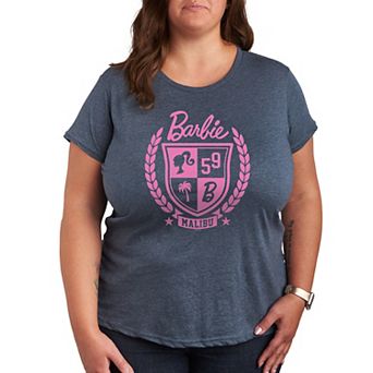 Plus Barbie® Varsity Malibu Seal Graphic Tee