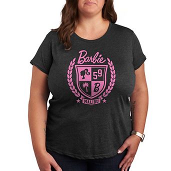 Plus Barbie® Varsity Malibu Seal Graphic Tee
