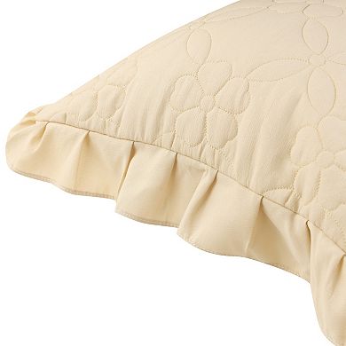 Single Layer Wide Ruffles Envelope Closure Pillowcases 2 Pcs 20" X 30"