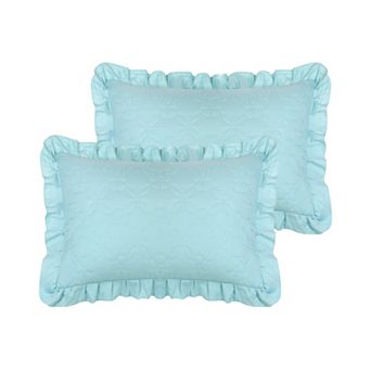 Single Layer Wide Ruffles Envelope Closure Pillowcases 2 pc 20" X 30"