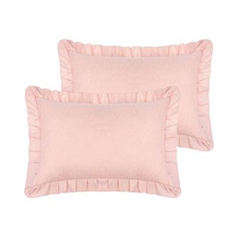 Single Layer Wide Ruffles Envelope Closure Pillowcases 2 pc 20" X 30"
