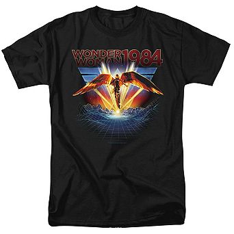 Wonder Woman 84 84 Metal Short Sleeve Adult T-shirt