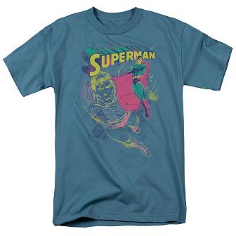 Superman Super Spray Short Sleeve Adult T-shirt