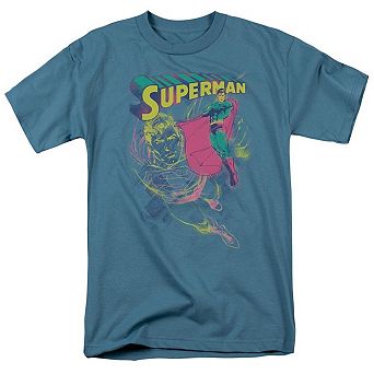 Superman Super Spray Short Sleeve Adult T-shirt
