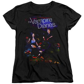 Vampire Diaries Tempted Short Sleeve Womens T-shirt