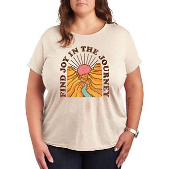 Plus Find Joy In The Journey Graphic Tee