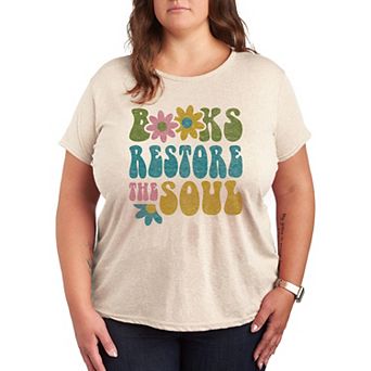Plus Books Restore The Soul Graphic Tee