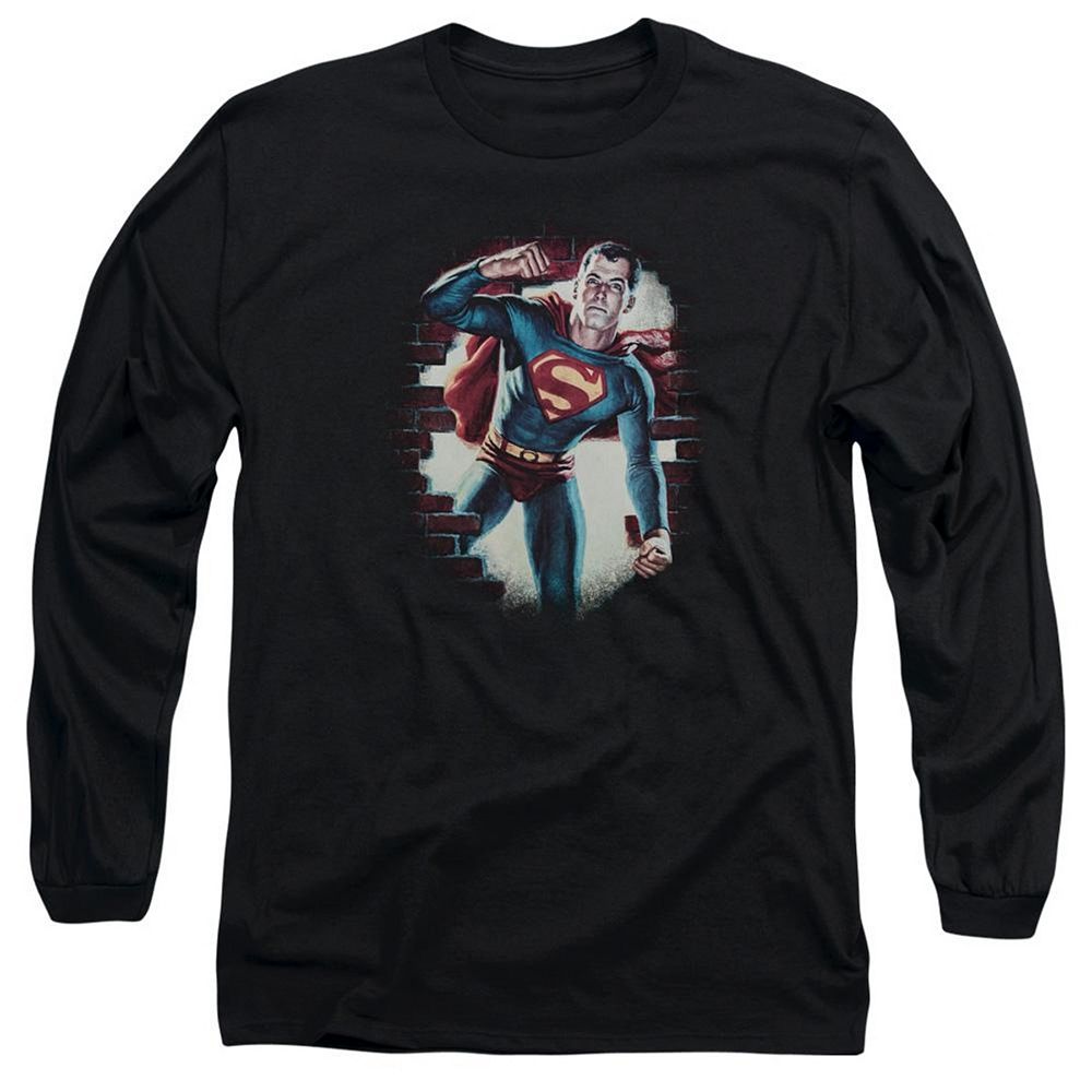 Superman Barbed Wire Long Sleeve T-Shirt main image 0