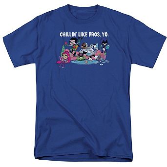 Teen Titans Go Like Pros Yo Short Sleeve Adult T-shirt
