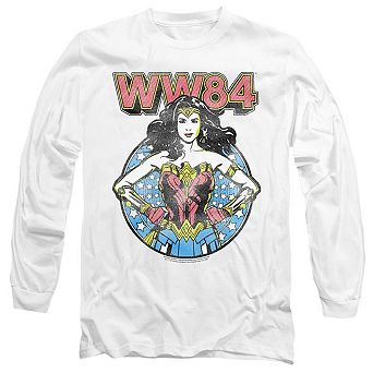 Wonder Woman 84 Star Circle Long Sleeve Adult T-shirt