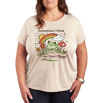 Plus Sometimes I Think Graphic Tee
