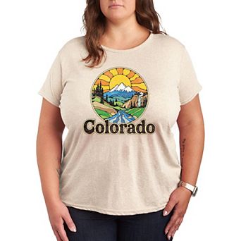 Plus Groovy Colorado Graphic Tee